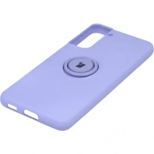 Hurtownia GSM - Caz de bizon inel din silicon Samsung Galaxy S21 violet - BIZ7694 - {ean13} - Hurt