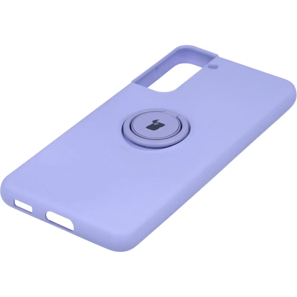 Hurtownia GSM - Caz de bizon inel din silicon Samsung Galaxy S21 violet - BIZ7694 - {ean13} - Hurt