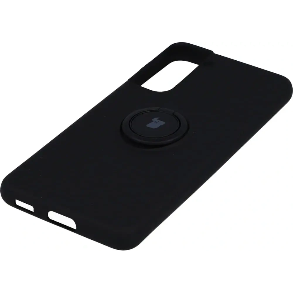 Hurtownia GSM - Etui Bizon Case Silicone Ring do Samsung Galaxy S21 czarne - BIZ7695 - {ean13} - Hurt