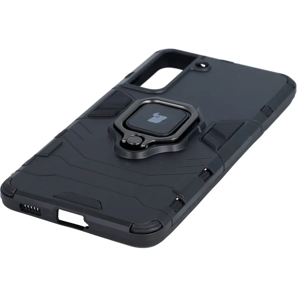Hurtownia GSM - Etui Bizon Case Armor Ring do Samsung Galaxy S21 czarne - BIZ7696 - {ean13} - Hurt