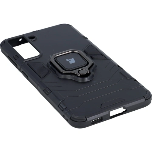Etui Bizon Case Armor Ring do Samsung Galaxy S21 czarne