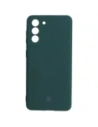 Caz de silicon Bizon Samsung Galaxy S21 verde închis