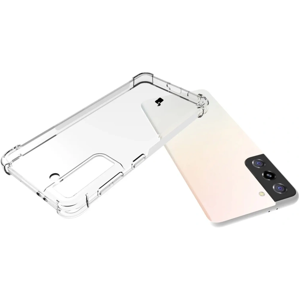 Hurtownia GSM - Bizon Case Clear Pack carcasă + 2x sticlă pentru ecran + sticlă pentru lentilă Samsung Galaxy S21 clar - BIZ1464 - {ean13} - Hurt