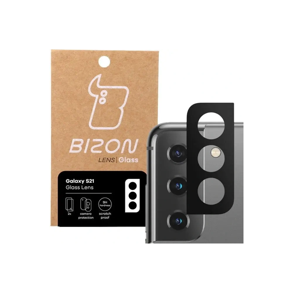 Wholesale Bizon Glass Lens Samsung Galaxy S21 [2 PACK] - BIZ1465 - {ean13} - Hurt