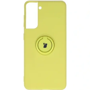 Hurtownia GSM - Bizon Case inel din silicon Samsung Galaxy S21 galben - BIZ7699 - {ean13} - Hurt