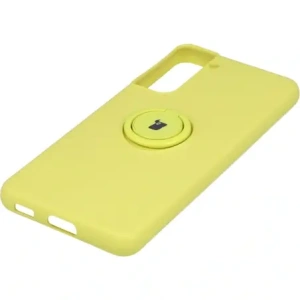 Hurtownia GSM - Bizon Case inel din silicon Samsung Galaxy S21 galben - BIZ7699 - {ean13} - Hurt