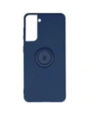 Bizon Case Szilikon Gyűrű Samsung Galaxy S21 sötétkék