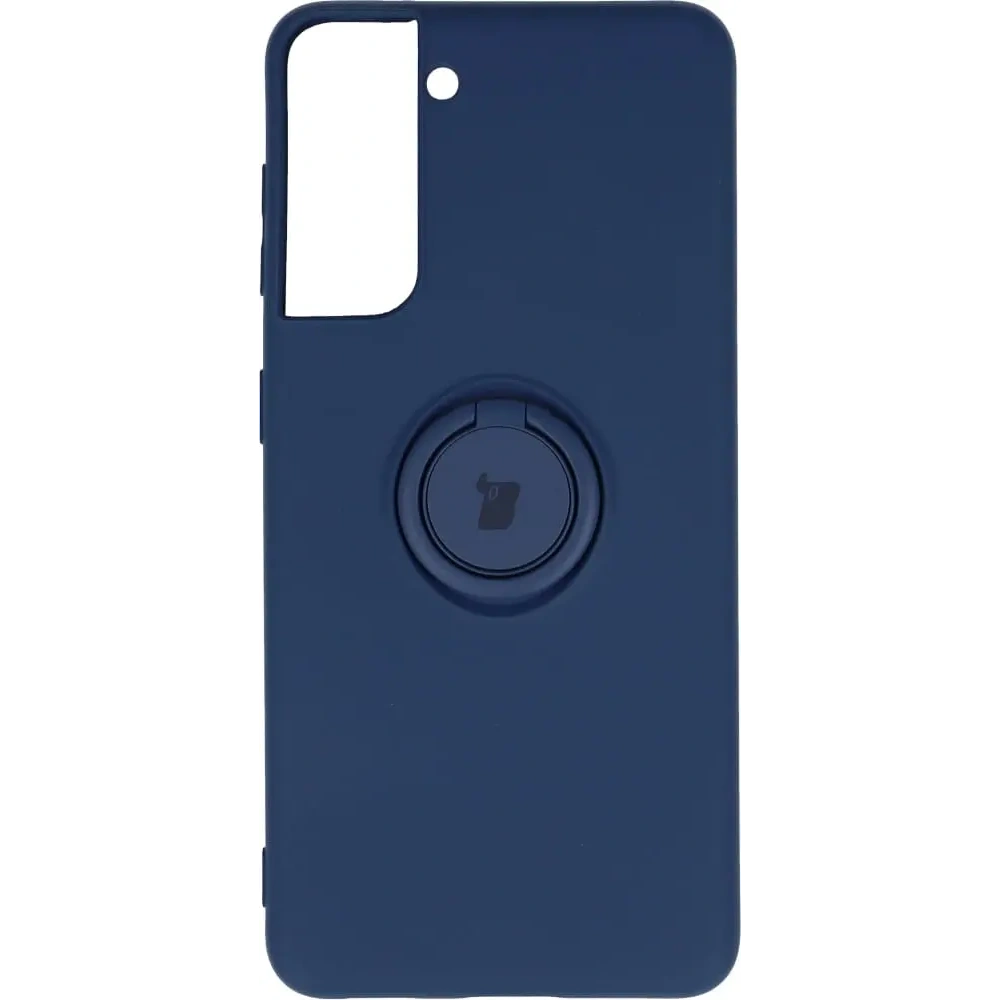 Hurtownia GSM - Bizon Case inel din silicon Samsung Galaxy S21 albastru închis - BIZ7700 - {ean13} - Hurt