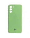 Caz de silicon Bizon Samsung Galaxy S21 verde deschis