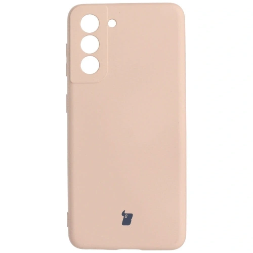 Etui Bizon Case Silicone do Samsung Galaxy S21 jasnoróżowe
