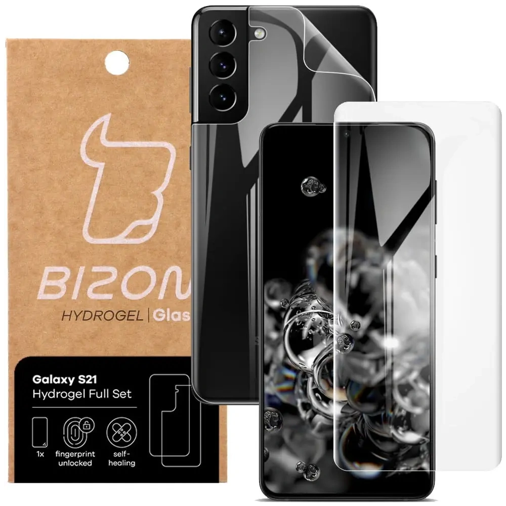 Hurtownia GSM - Bizon Glass Hydrogel Samsung Galaxy S21 - BIZ1472 - {ean13} - Hurt