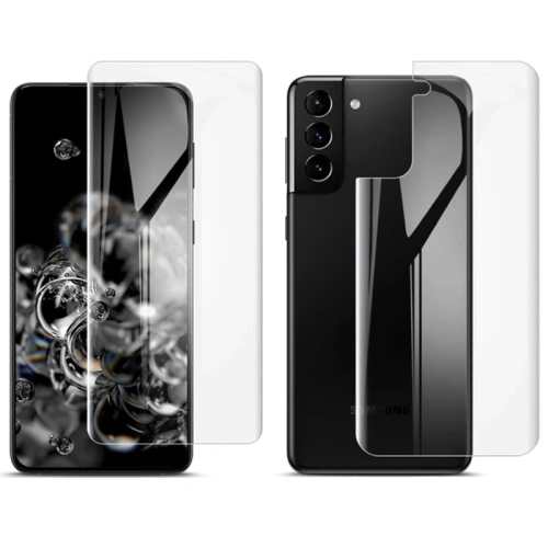 Folia hydrożelowa na tył i przód Bizon Glass Hydrogel Samsung Galaxy S21