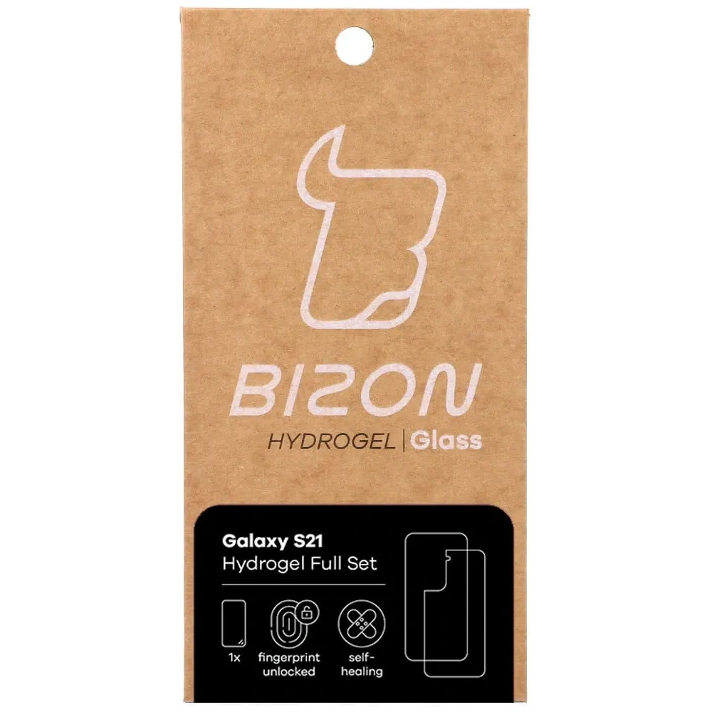 Hurtownia GSM - Folia hydrożelowa na tył i przód Bizon Glass Hydrogel Samsung Galaxy S21 - BIZ1472 - {ean13} - Hurt
