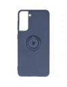 Bizon Case Inel din Silicon Samsung Galaxy S21 gri