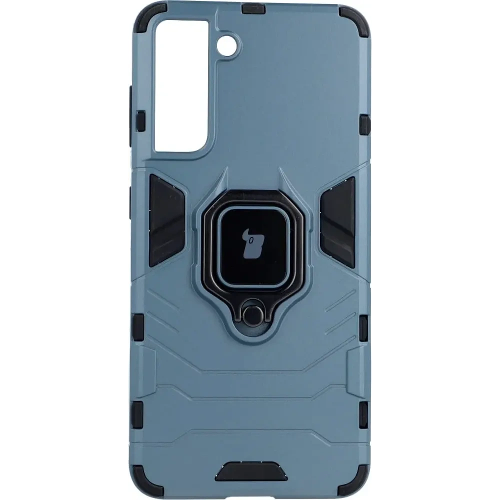 Hurtownia GSM - Bizon Case Armor Ring Samsung Galaxy S21 albastru - BIZ7702 - {ean13} - Hurt