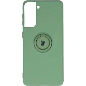 Hurtownia GSM - Caz Bizon Inel din Silicon Samsung Galaxy S21 verde deschis - BIZ7703 - {ean13} - Hurt