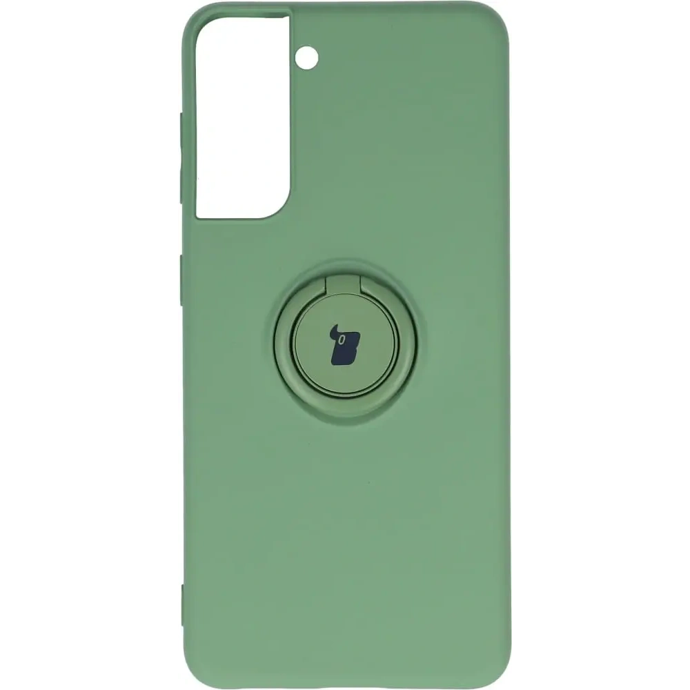 Hurtownia GSM - Bizon Case Szilikon Gyűrű Samsung Galaxy S21 világos zöld - BIZ7703 - {ean13} - Hurt