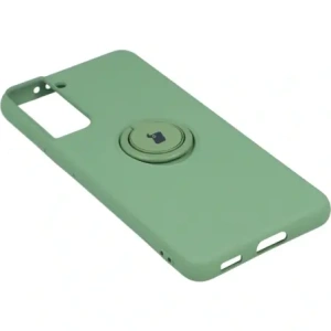 Hurtownia GSM - Caz Bizon Inel din Silicon Samsung Galaxy S21 verde deschis - BIZ7703 - {ean13} - Hurt
