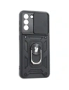 Bizon Case CamShield Ring Samsung Galaxy S21 fekete