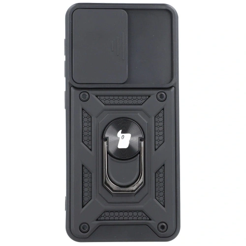 Etui Bizon Case CamShield Ring do Samsung Galaxy S21 czarne