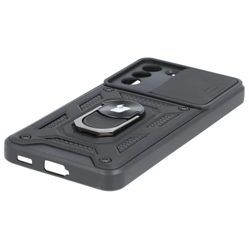 Hurtownia GSM - Bizon Case CamShield Ring Samsung Galaxy S21 fekete - BIZ7704 - {ean13} - Hurt