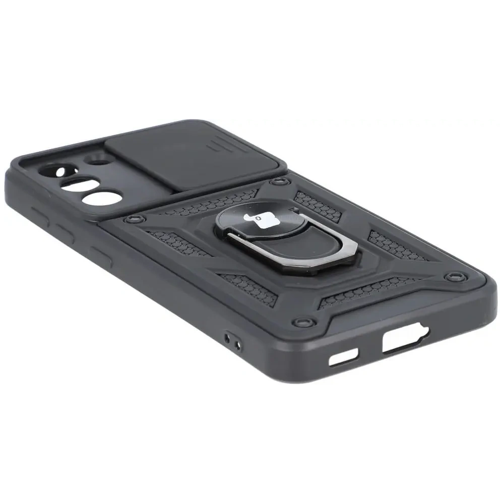 Hurtownia GSM - Bizon Case CamShield Ring Samsung Galaxy S21 schwarz - BIZ7704 - {ean13} - Hurt