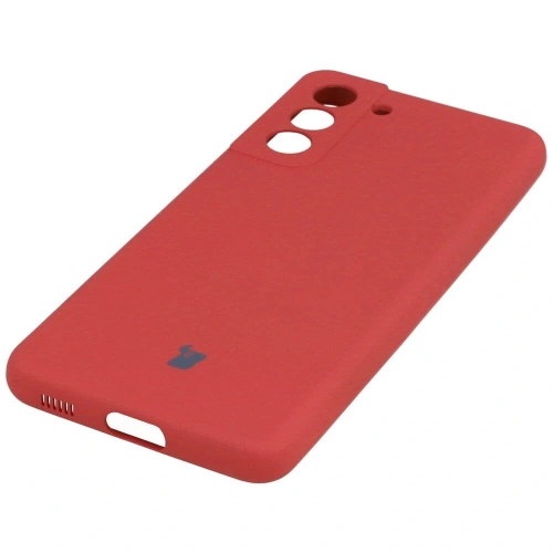 Etui Bizon Case Silicone do Samsung Galaxy S21 ciemny róż