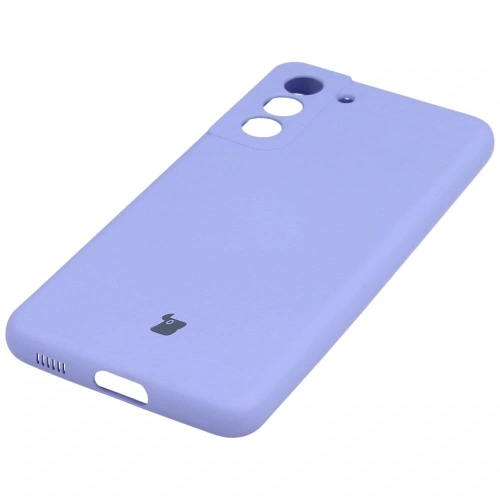 Etui Bizon Case Silicone do Samsung Galaxy S21 jasnofioletowe