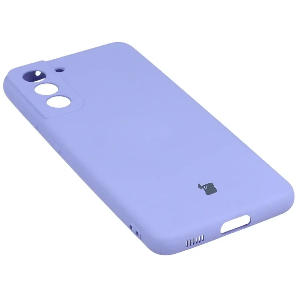 Hurtownia GSM - Etui Bizon Case Silicone do Samsung Galaxy S21 jasnofioletowe - BIZ1479 - {ean13} - Hurt