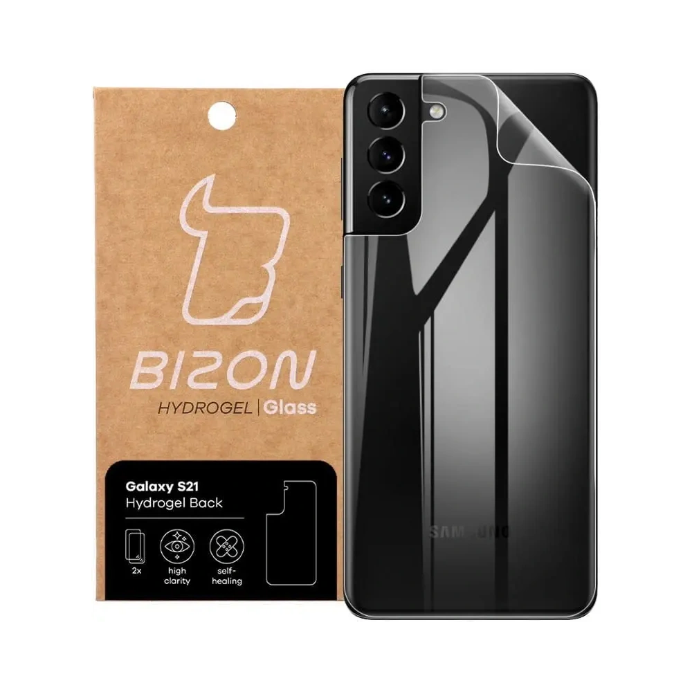 Wholesale Bizon Glass Hydrogel Samsung Galaxy S21 [2 PACK] - BIZ1480 - {ean13} - Hurt