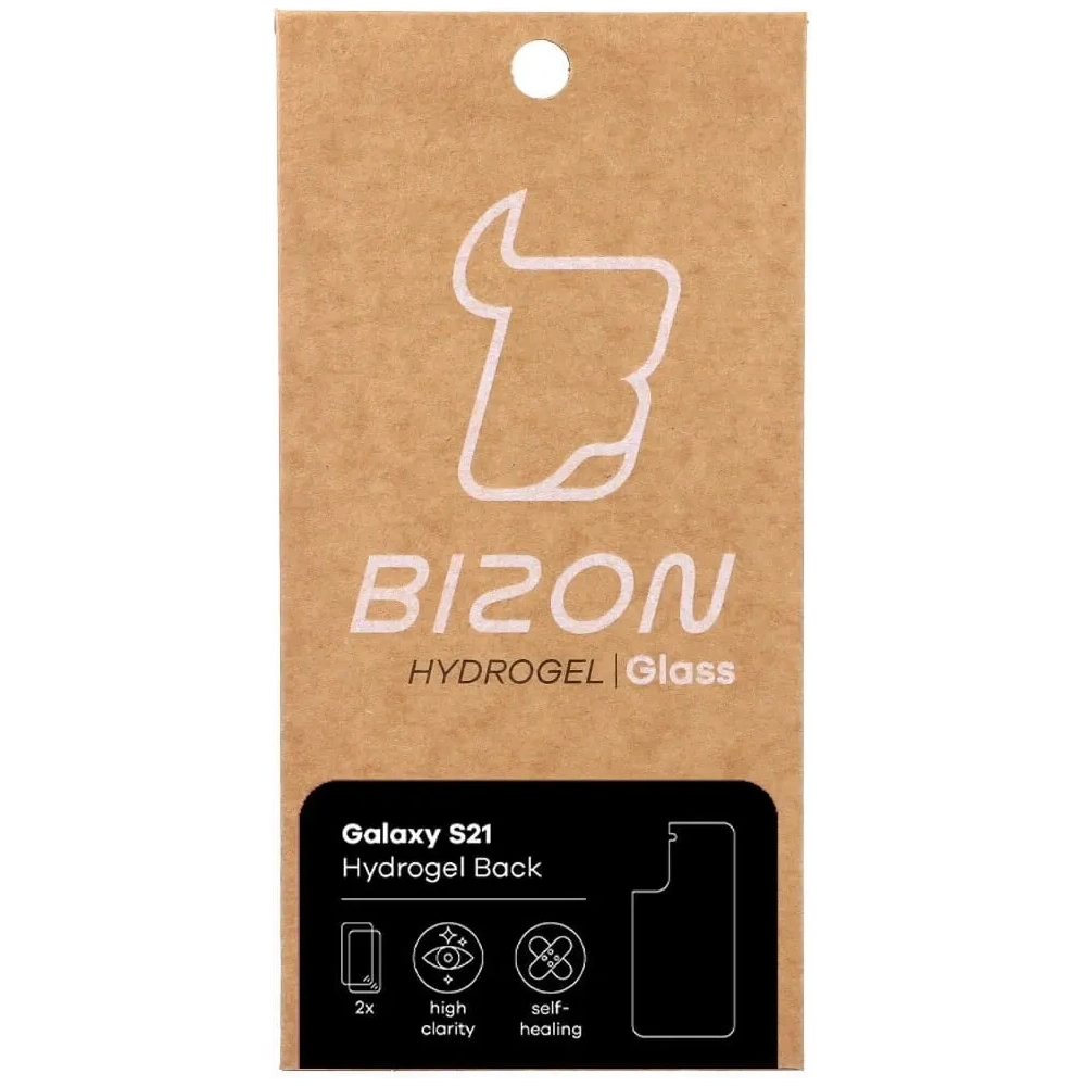 Wholesale Bizon Glass Hydrogel Samsung Galaxy S21 [2 PACK] - BIZ1480 - {ean13} - Hurt