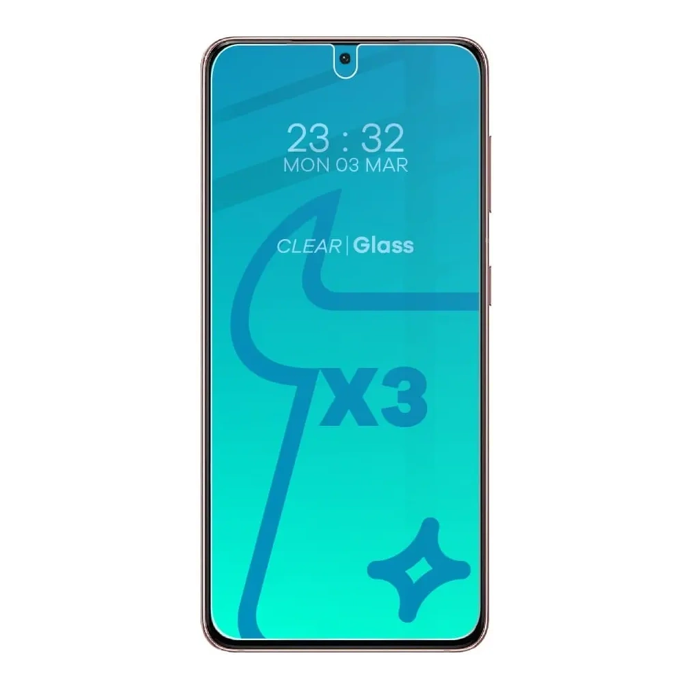 Hurtownia GSM - Bizon Glass Clear sticlă securizată - 3 buc. + sticlă de lentilă Samsung Galaxy S21 5G - BIZ1481 - {ean13} - Hurt
