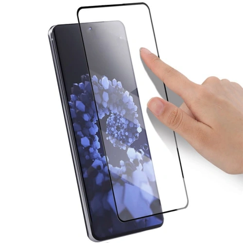 Szkło hartowane Bizon Glass Edge do Samsung Galaxy S21 czarne