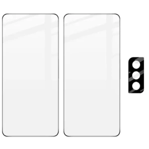 Hurtownia GSM - Bizon Glass Edge sticlă temperată - [2 PACHET] + protecție lentilă Samsung Galaxy S21 5G negru - BIZ1483 - {ean13} - Hurt