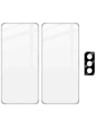 Hurtownia GSM - Tvrzené sklo Bizon Glass Edge - [2 PACK] + ochrana na objektiv Samsung Galaxy S21 5G černé - BIZ1483 - {ean13} - Hurt