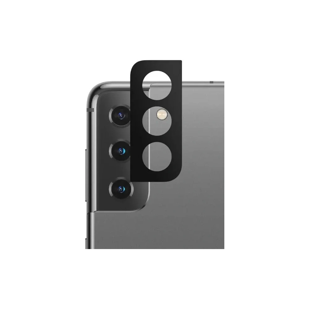 Hurtownia GSM - Bizon Glass Edge sticlă temperată - [2 PACHET] + protecție lentilă Samsung Galaxy S21 5G negru - BIZ1483 - {ean13} - Hurt