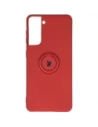 Hurtownia GSM - Bizon Case Szilikon Gyűrű Samsung Galaxy S21 sötét rózsaszín - BIZ7707 - {ean13} - Hurt