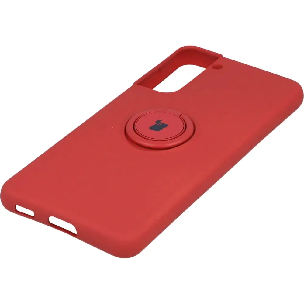 Hurtownia GSM - Bizon Case Szilikon Gyűrű Samsung Galaxy S21 sötét rózsaszín - BIZ7707 - {ean13} - Hurt