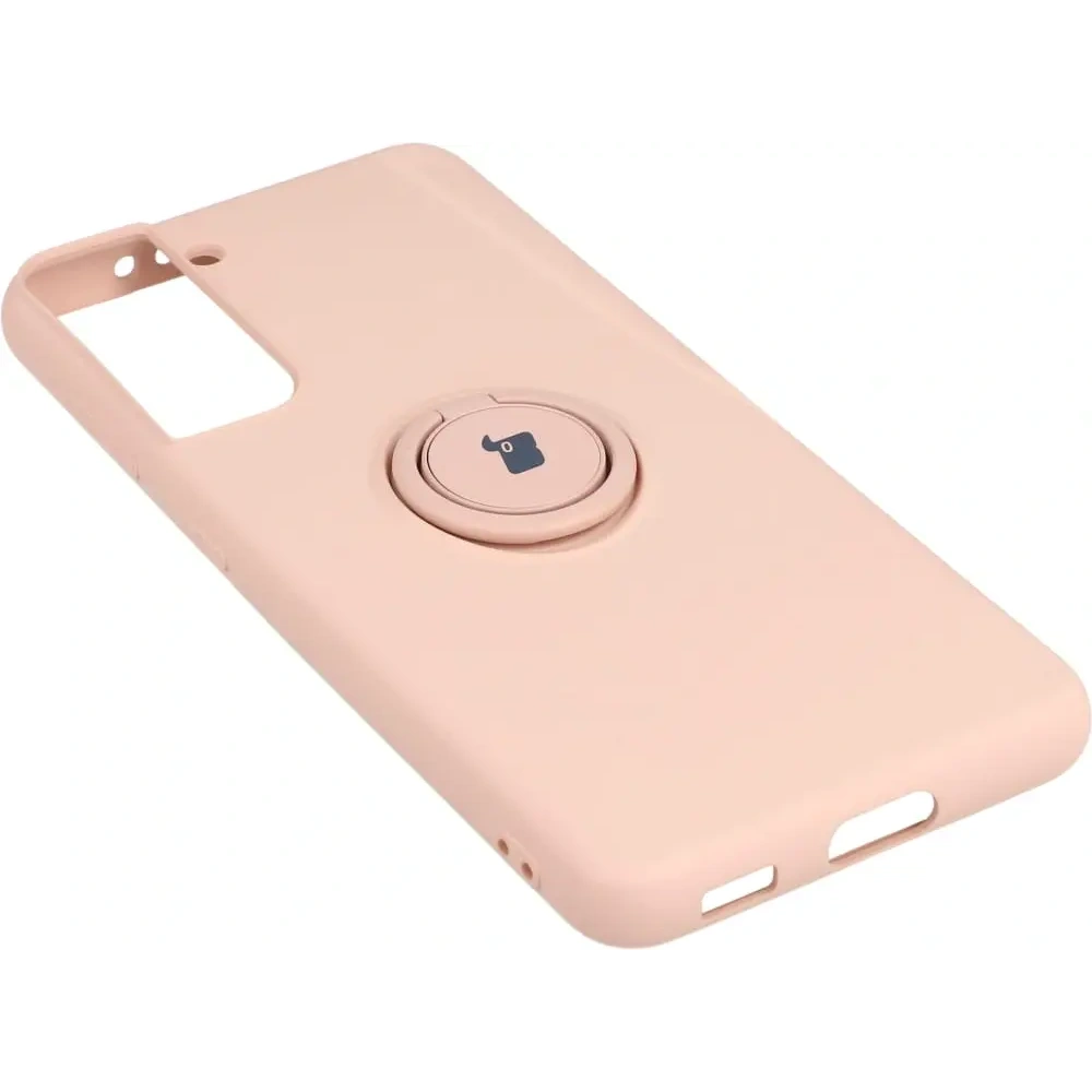 Hurtownia GSM - Bizon Case Szilikon Gyűrű Samsung Galaxy S21 világos rózsaszín - BIZ7708 - {ean13} - Hurt