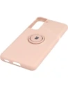Hurtownia GSM - Etui Bizon Case Silicone Ring do Galaxy S21, jasnoróżowe - BIZ7708 - {ean13} - Hurt