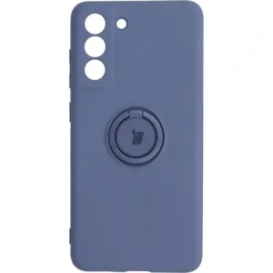 Hurtownia GSM - Etui Bizon Case Silicone Ring do Galaxy S21 FE, szare - BIZ7709 - {ean13} - Hurt