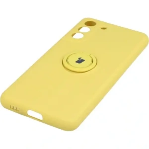 Hurtownia GSM - Etui Bizon Case Silicone Ring do Galaxy S21 FE, żółte - BIZ7710 - {ean13} - Hurt