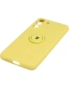 Wholesale Bizon Case Silicone Ring Samsung Galaxy S21 FE yellow - BIZ7710 - {ean13} - Hurt