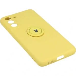 Wholesale Bizon Case Silicone Ring Samsung Galaxy S21 FE yellow - BIZ7710 - {ean13} - Hurt
