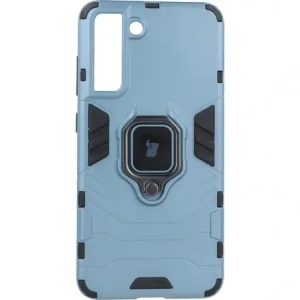 Hurtownia GSM - Etui Bizon Case Armor Ring do Galaxy S21 FE, niebieskie - BIZ7711 - {ean13} - Hurt