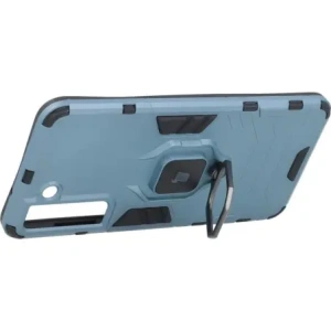 Hurtownia GSM - Bizon Carcasă Armură Inel Samsung Galaxy S21 FE albastru - BIZ7711 - {ean13} - Hurt