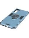 Hurtownia GSM - Etui Bizon Case Armor Ring do Samsung Galaxy S21 FE niebieskie - BIZ7711 - {ean13} - Hurt