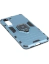 Hurtownia GSM - Etui Bizon Case Armor Ring do Samsung Galaxy S21 FE niebieskie - BIZ7711 - {ean13} - Hurt