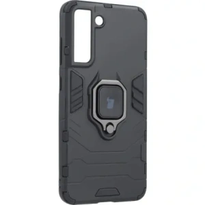 Hurtownia GSM - Etui Bizon Case Armor Ring do Galaxy S21 FE, czarne - BIZ7712 - {ean13} - Hurt