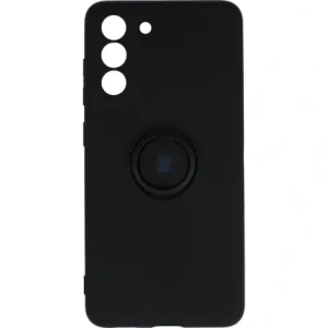 Hurtownia GSM - Etui Bizon Case Silicone Ring do Galaxy S21 FE, czarne - BIZ7713 - {ean13} - Hurt